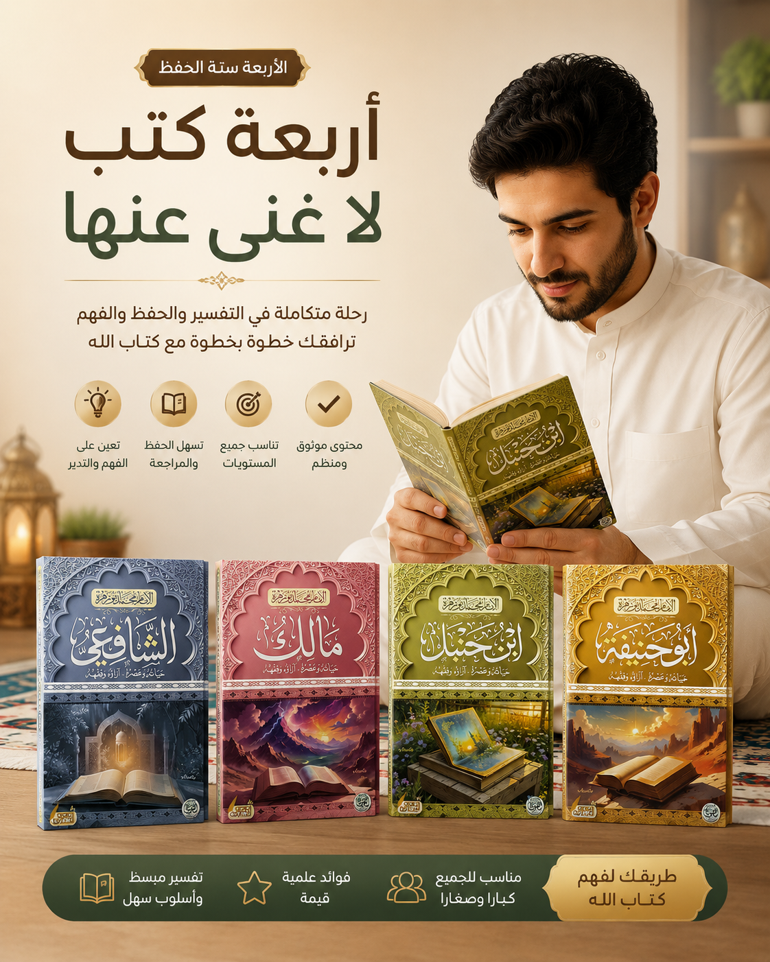 كتب الأئمة الأربعة